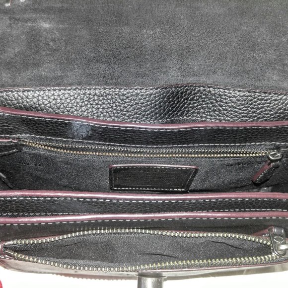 Coach Rip and Repair Small Link Messenger Bag in Leather - Picture 6 of 14